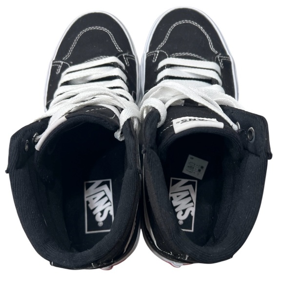 Vans Black and White High-Top Sneakers - Picture 7 of 10